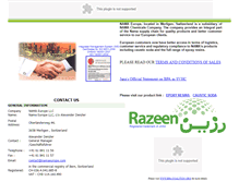 Tablet Screenshot of namaeurope.com